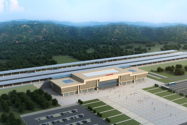 天水南站最新图片,天水南站最新图片,现代交通枢纽的壮丽画卷,天水南站最新图片,现代交通枢纽的壮丽景象