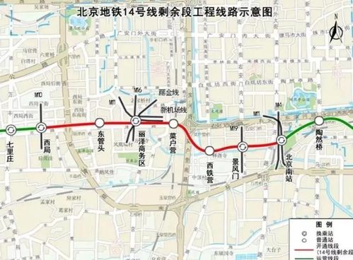 北京地铁14号线最新线路图,北京地铁14号线最新线路图,城市脉络的新篇章,北京地铁14号线最新线路图,城市脉络的新篇章