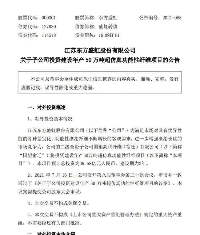 东方盛虹最新公告,东方盛虹最新公告引领未来,共创辉煌新篇章,东方盛虹最新公告引领未来,开启共创辉煌新篇章